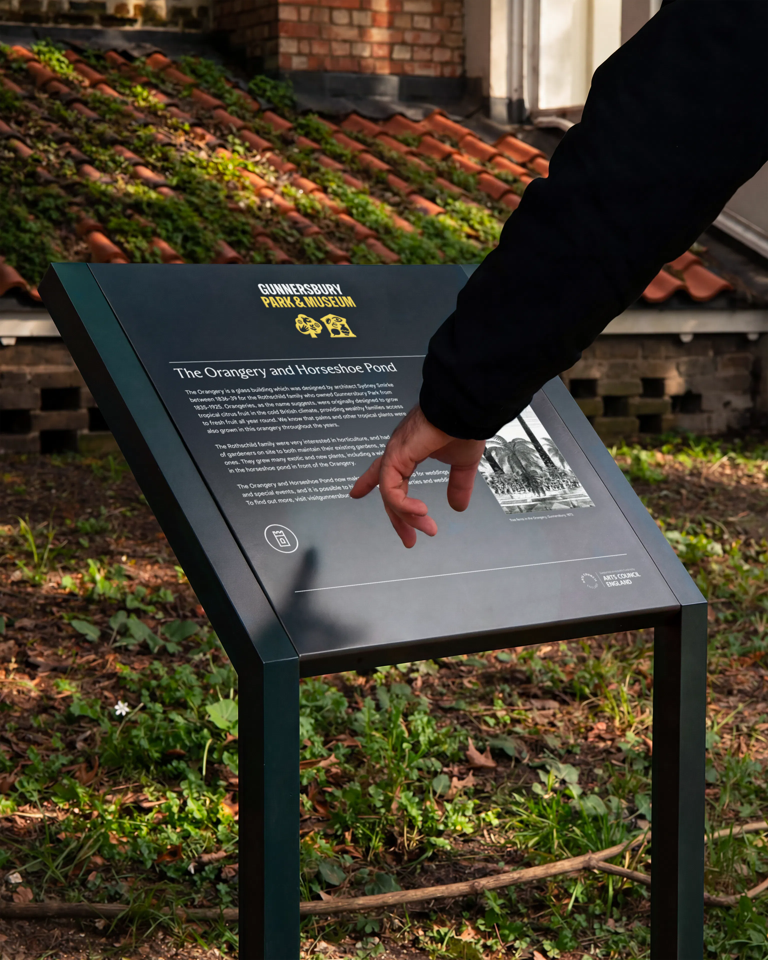Wiedemann Lampe WL Gunnersbury Park Museum Signange Wayfinding Interpretation 1 6000px 4x5