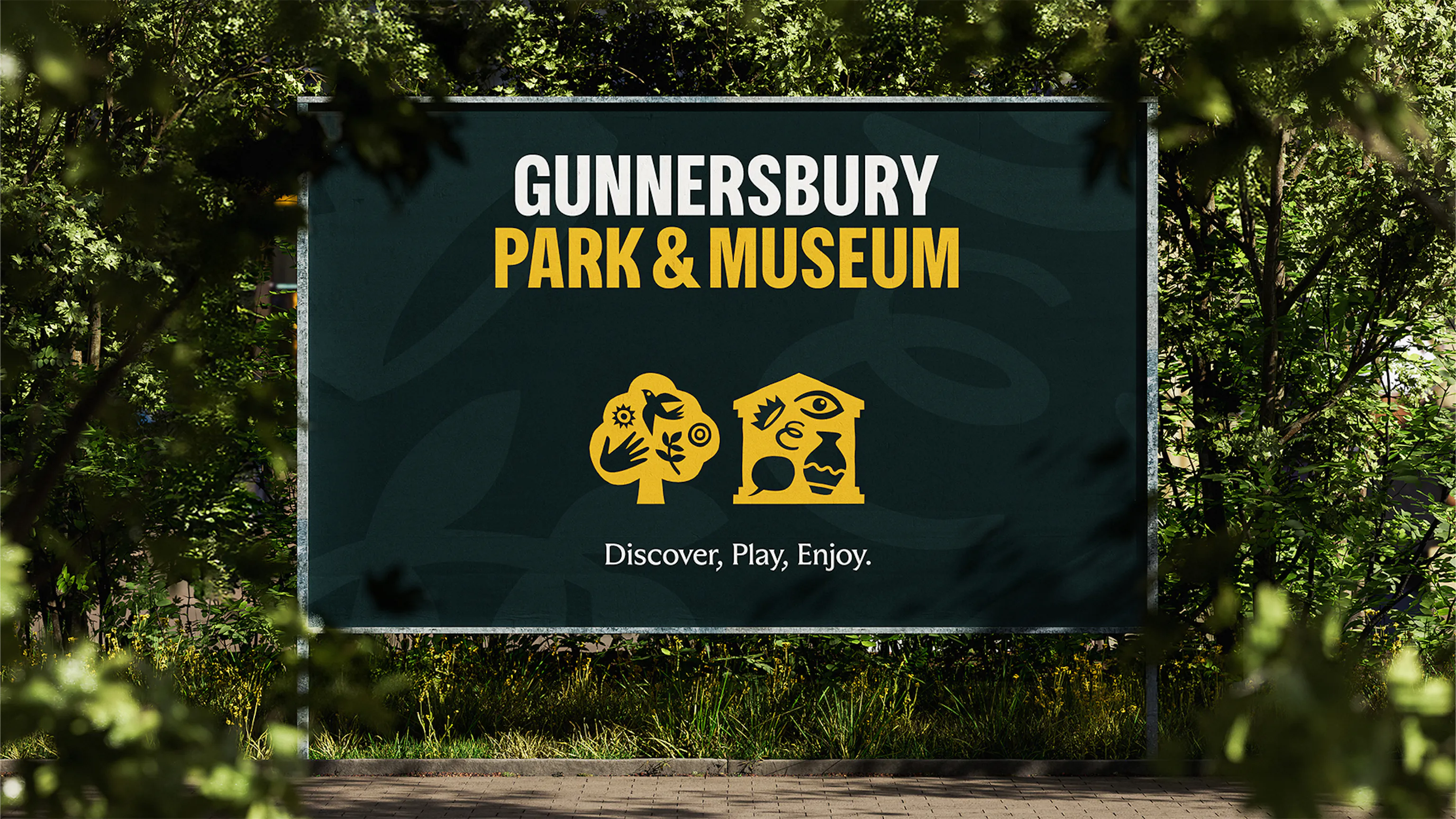 Gunnersbury Park & Museum gets a colourful new identity for its centenary